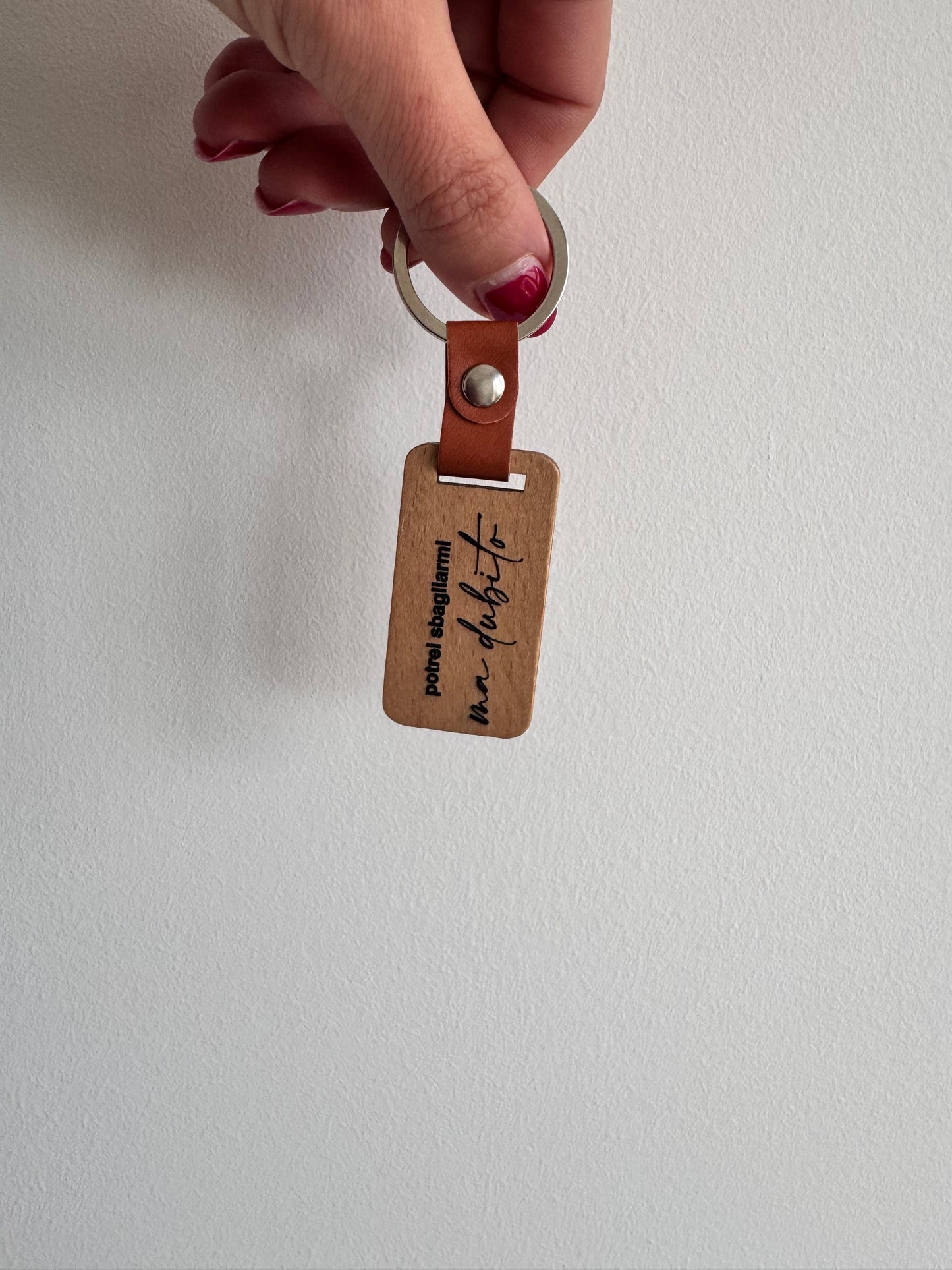 Portachiavi in legno