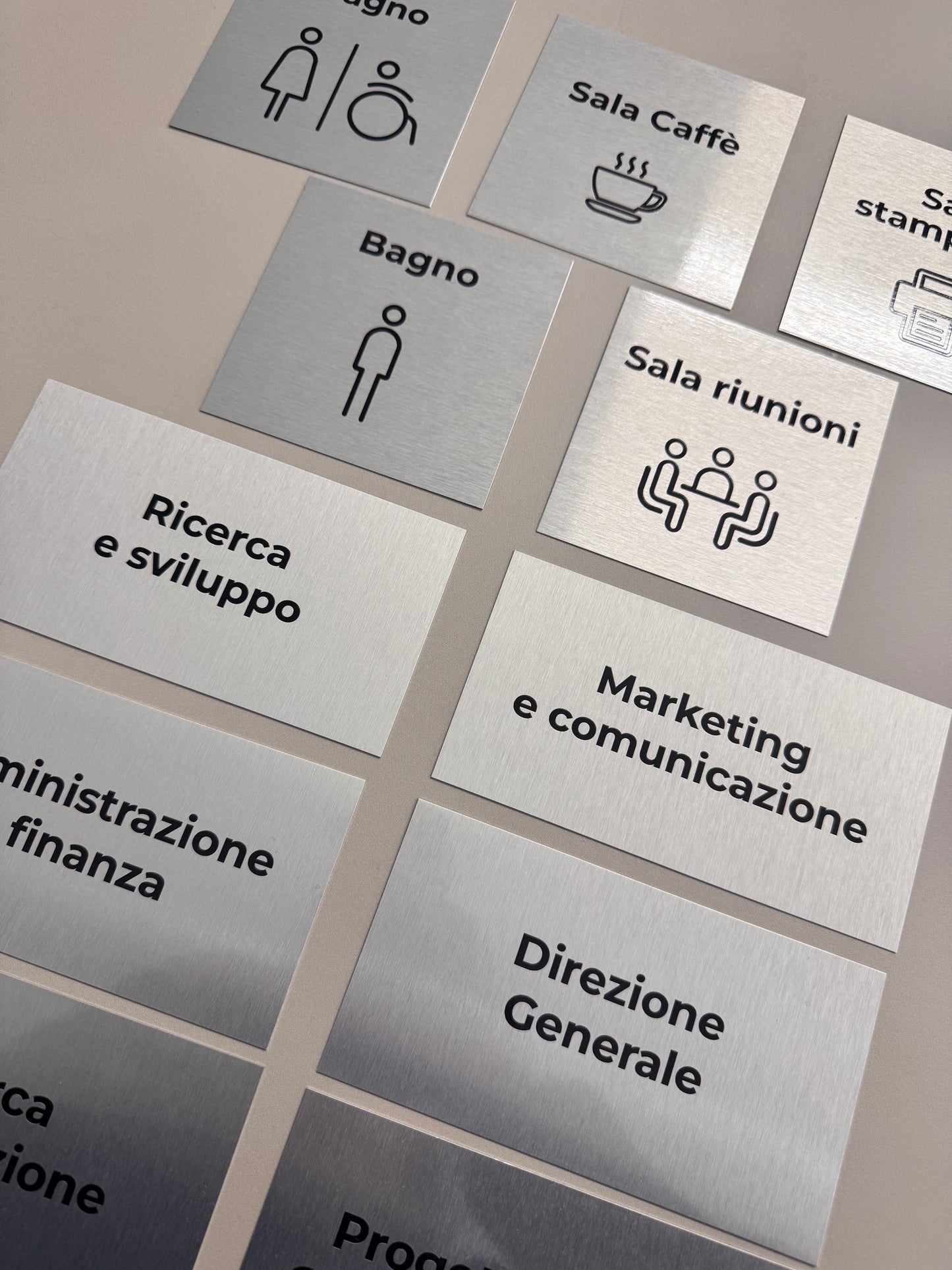 Targhette per Ufficio