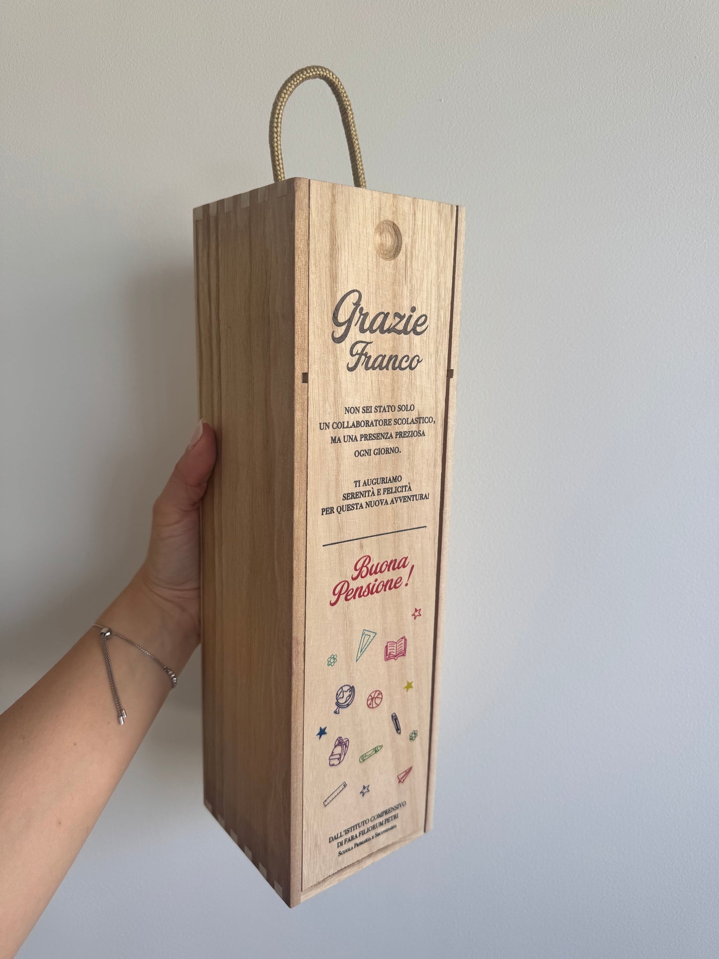 Scatola in legno per Vino