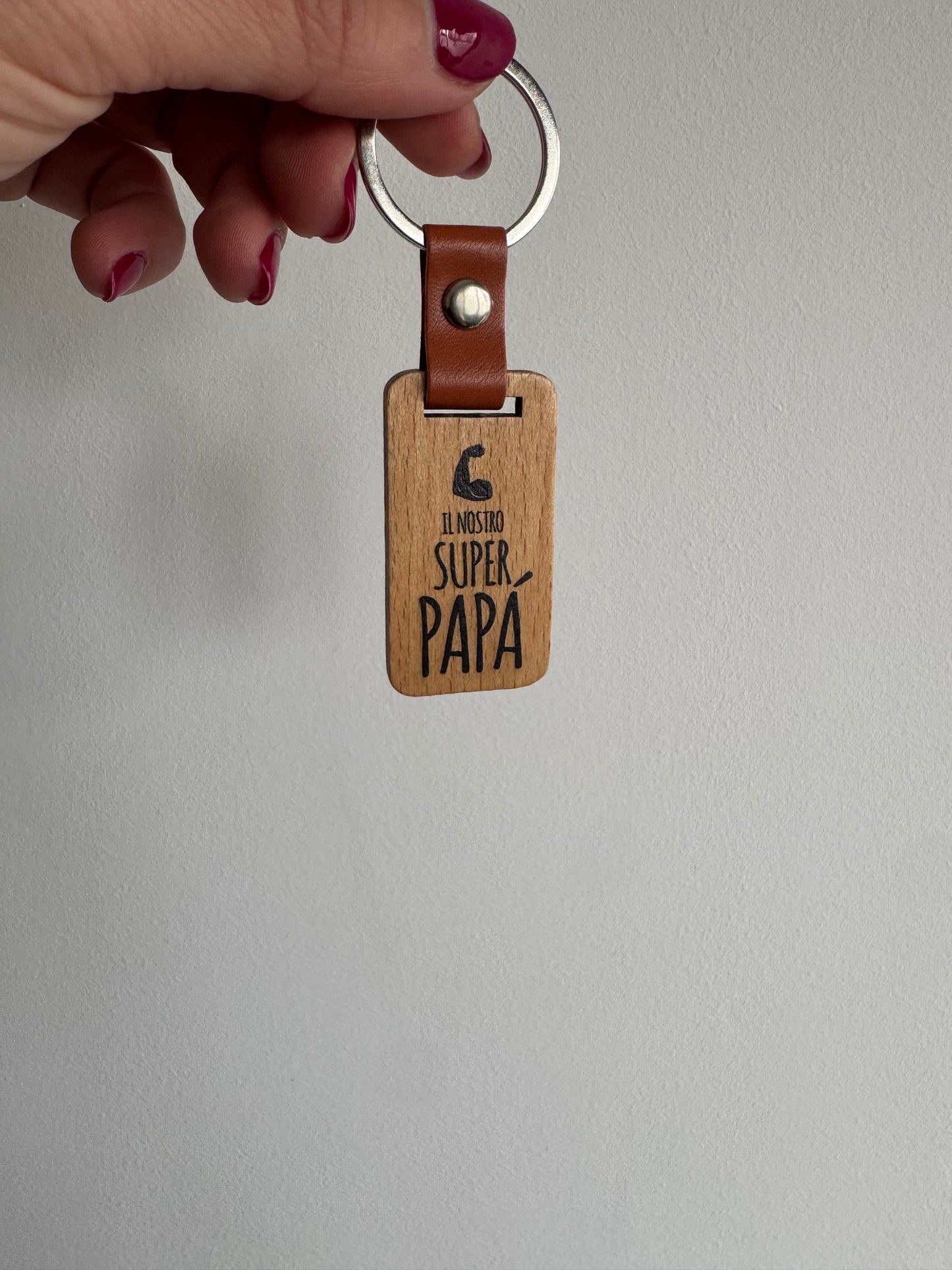 Portachiavi in legno