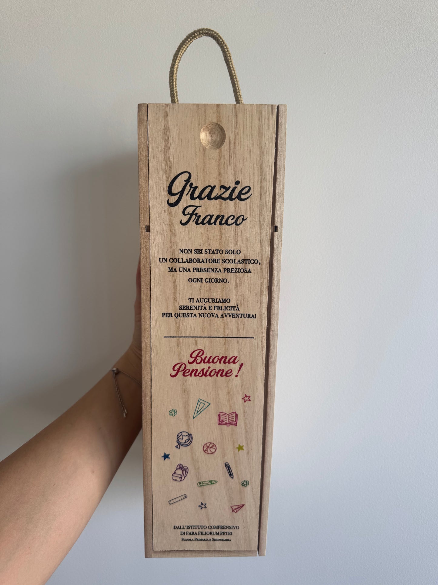 Scatola in legno per Vino