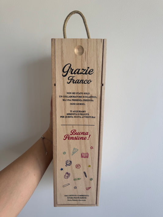 Scatola in legno per Vino