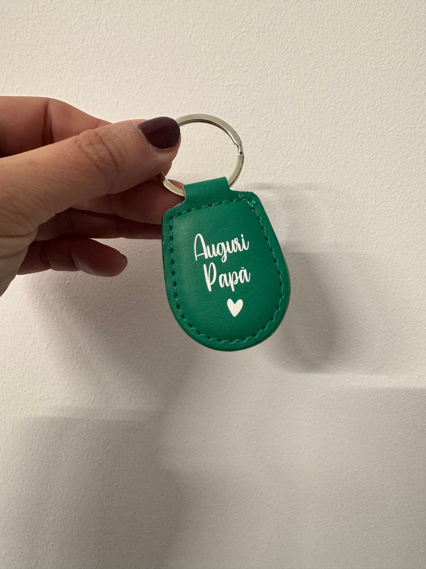 Portachiavi in eco pelle