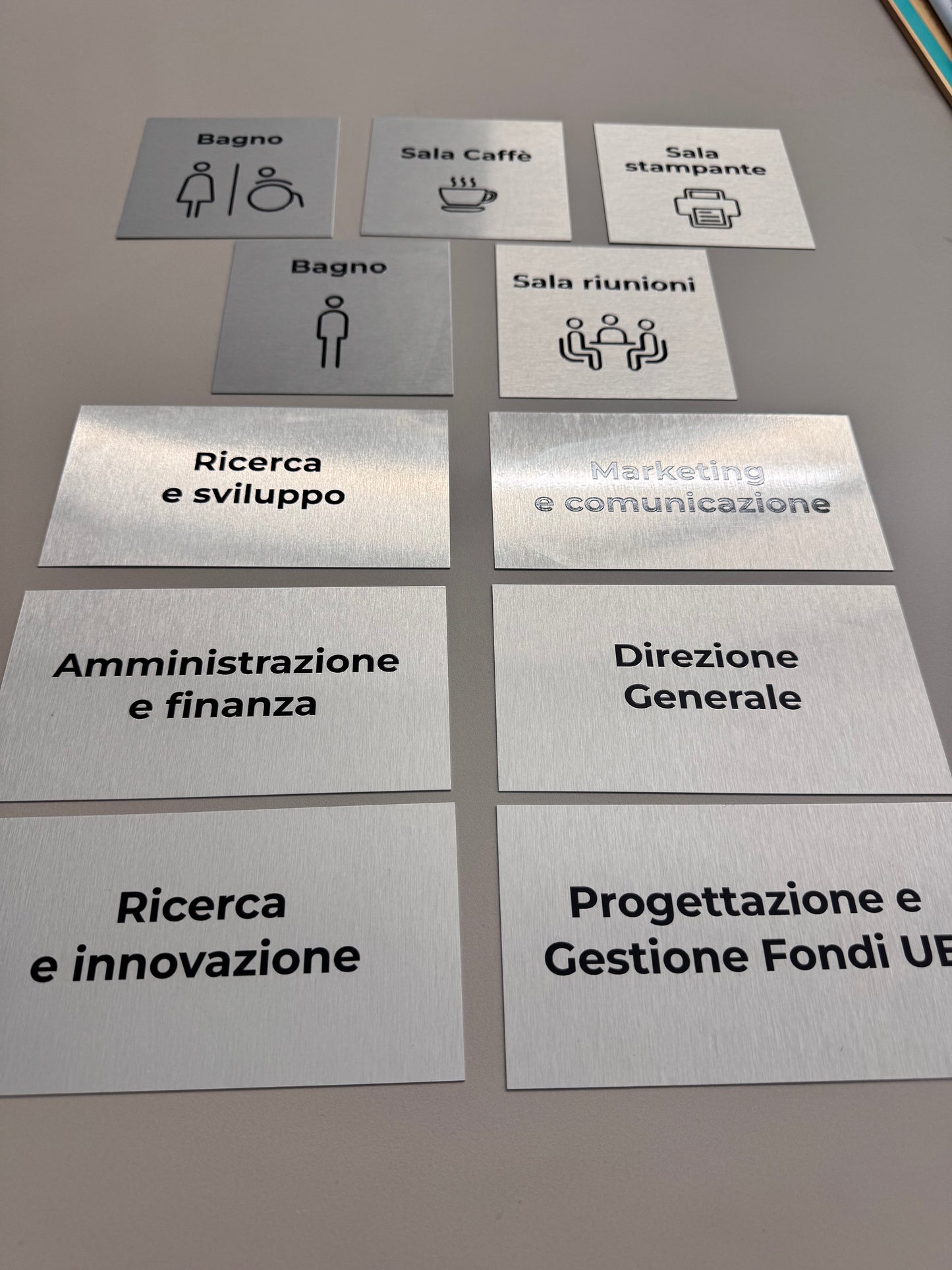 Targhette per Ufficio