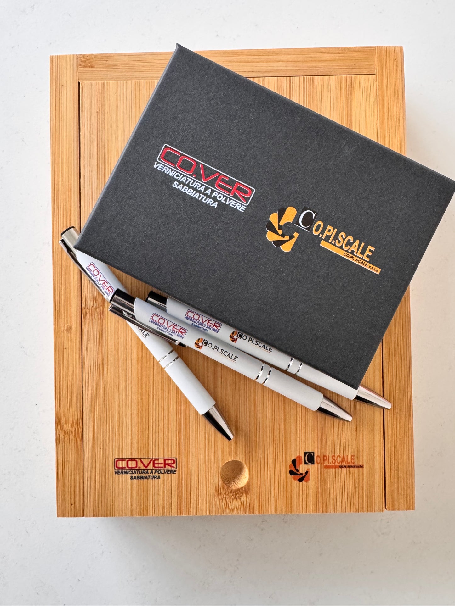 Penne con logo aziendale